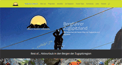 Desktop Screenshot of bergfuehrer-zugspitzland.de